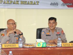 Lakukan Supervisi Bidang Keuangan Polda Sumut Kunjungi Polres Pakpak Bharat.