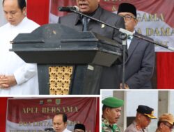 Untuk Indonesia Damai Polres Pakpak Bharat Dan Stackholder Terkait Gelar Apel Bersama Serta Doa Lintas Agama.