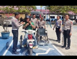 Kasat Lantas Sergai AKP Fauzul, S.H. Tinjau Pelayanan Pembuatan SIM bagi Difabel