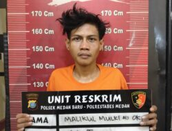 Polsek Medan Baru Tangkap Pelaku Jambret Handphone Mahasiswi Di Jalan Sampul Medan