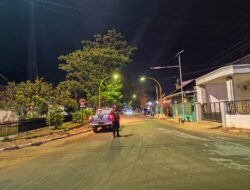Satuan Lalu Lintas Polres Sibolga, Laksanakan Blue Light Patrol Antisipasi Kejahatan Jalanan