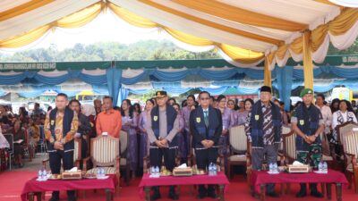 Bangun Toleransi Antar Umat Beragama Kapolres Pakpak Bharat Hadiri Perayaan Natal Oikumene Bersama Forkompinda.