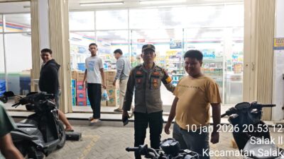 Cegah Kejahatan Jalanan Sat Samapta Polres Pakpak Bharat Lakukan Patroli Presisi.