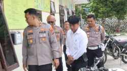 Kapolres Pakpak Bharat Awali Tugasnya Lakukan Pengecekan Ruangan Fasilitas Pelayanan Masyarakat Dan Perumahan Personil.