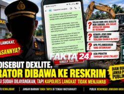 BBM DISEBUT DEXLITE, OPERATOR DIBAWA KE RESKRIM, KAPOLRES LANGKAT, JANGAN BIARKAN PUBLIK BERTANYA SENDIRI