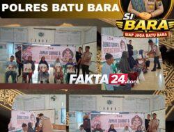 Jumat Berkah, Kasat Resnarkoba Polres Batu Bara AKP Arifin Purba Bagikan Sembako kepada Lansia