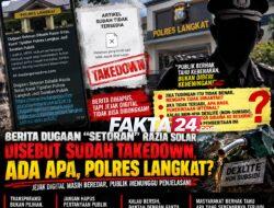 BERITA DUGAAN “SETORAN” RAZIA SOLAR DISEBUT SUDAH TAKEDOWN, JEJAK DIGITAL MASIH BEREDAR ADA APA?
