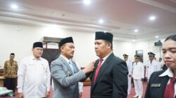Wali Kota Tanjungbalai Lantik 12 Pejabat Administrator, Pengawas dan Pejabat Fungsional