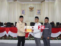 Rapat Paripurna DPRD Batu Bara, Syafrizal Sampaikan Tiga Ranperda